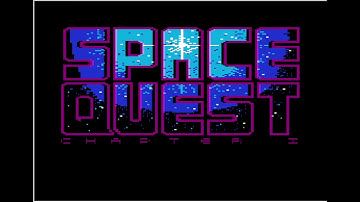 Space Quest: Chapter 1 (The Sarien Encounter) - Apple II - Opening Theme Music