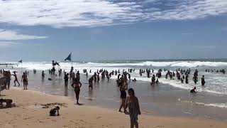 Surveillance des plages: les drapeaux de la zone de baignade passent au rouge et jaune