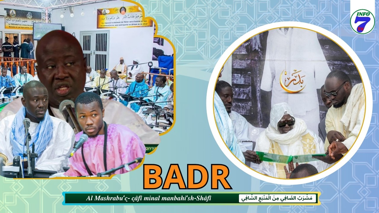 🔴En Direct Al Mashrabu’ ç çâfî minal manbahi’s Shâfî | 17e Jour Ramadan 1447 h - 07  mars 2026