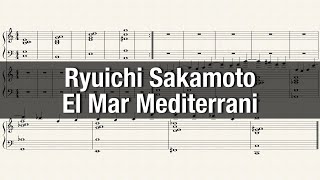 Ryuichi Sakamoto - El Mar Mediterrani (score for some chords)