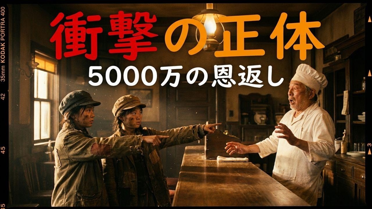 5円しかない双子をご馳走したら…「この店、明日で終わりだね」衝撃の正体