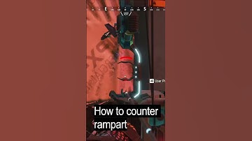 How to counter rampart -  #apex #apexlegends #shooter #bocek