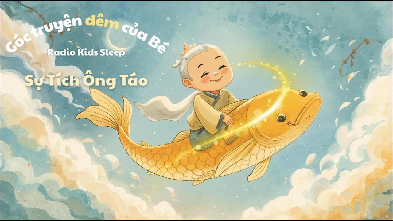🌙 Sleep 19 | Sự Tích Ông Táo – Truyện Cổ Tích Việt Nam | Radio Kids Sleep