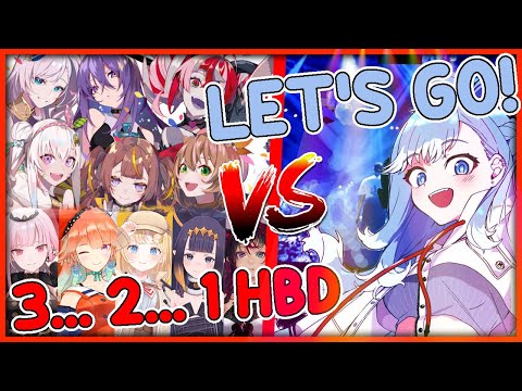 Everyone's birthday party