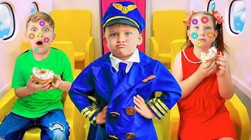 Cuộc phiêu lưu ở sân bay cho trẻ em với Oliver + và các video khác Diana and Roma Tiếng Việt