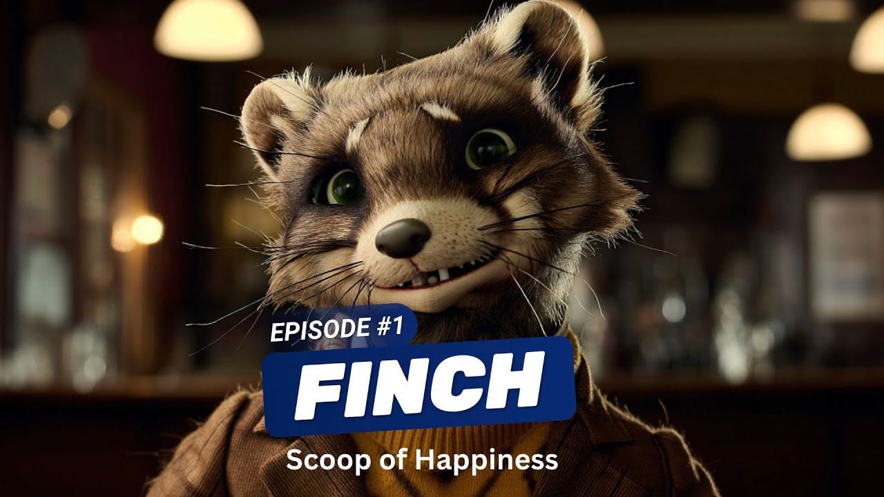 FINCH – Episode 1 | Scoop of Happiness | AI Animated British Comedy