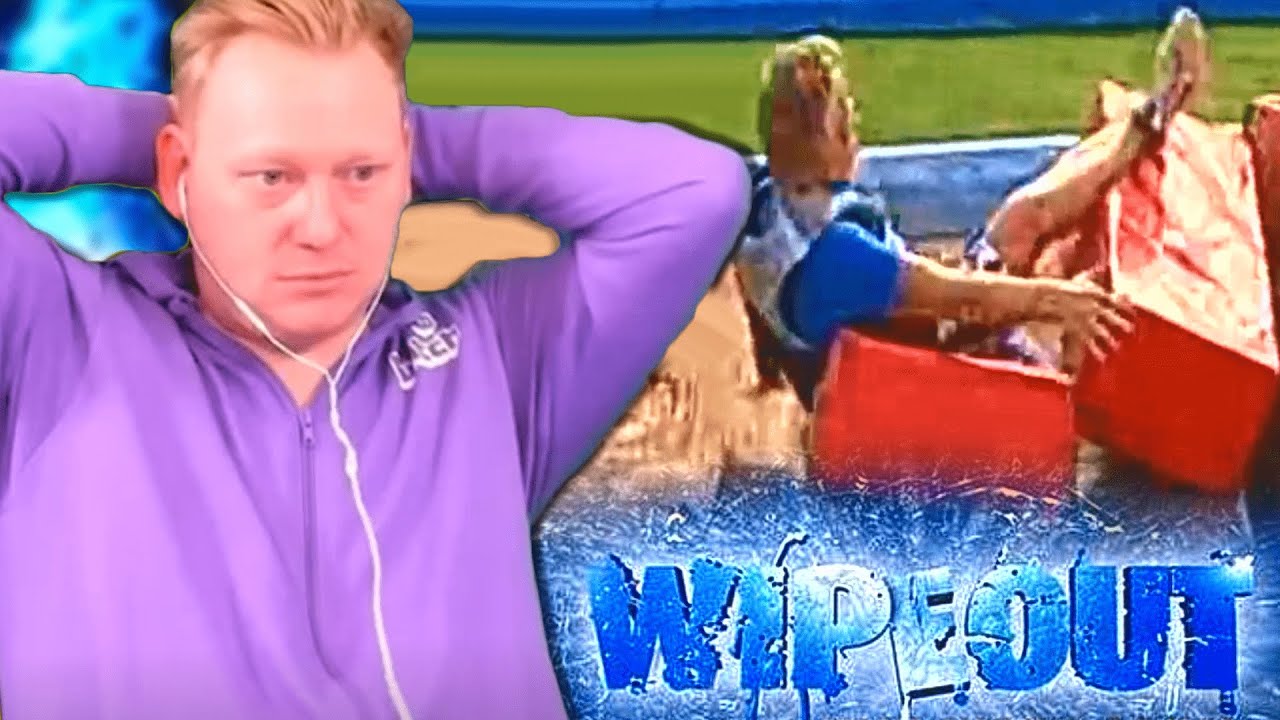 KNOSSI REAGIERT auf seine TEILNAHME bei WIPEOUT! 😂 | WipeOut – Heul nicht, lauf!