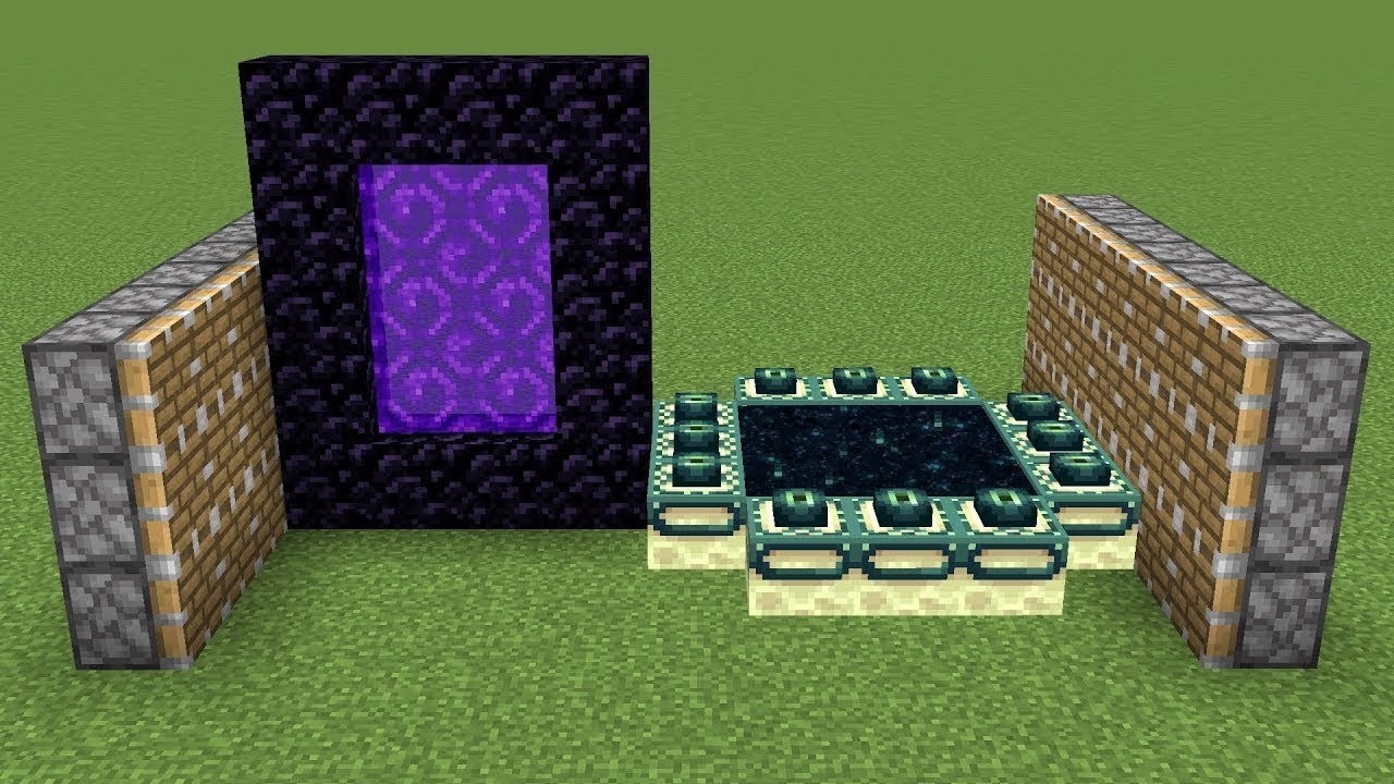 nether portal + end portal = ???