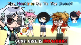 𝙆𝙉𝙔 // 🌊The Hashiras Go To The Beach!🌊 // Gacha Club x Demon Slayer