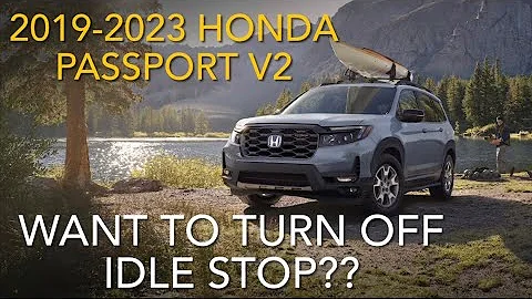 Idlestopper v2- 2019-2023 Honda Passport - Turn OFF auto idle stop permanently