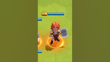 10000 HP VALKYRIE KILLS EVERYTHING IN MERGE TACTICS CLASH ROYALE! #clashroyale #games #supercell