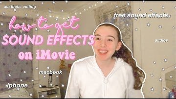 how to find sound effects on imovie on your iphone and macbook computer/add sound effects on imovie