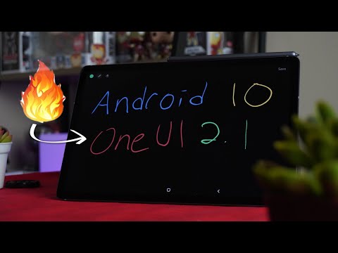 गैलेक्सी टैब एस6 एंड्रॉइड 10 वन यूआई 2.1 अपडेट // टी-मोबाइल वेरिएंट