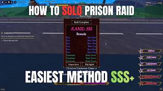 How to SOLO the PRISON RAID BOSS in BIZZARE LINEAGE