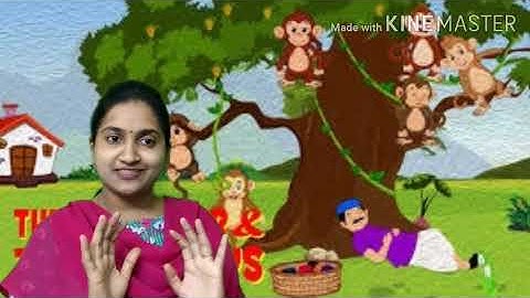 :The monkey and the cap seller