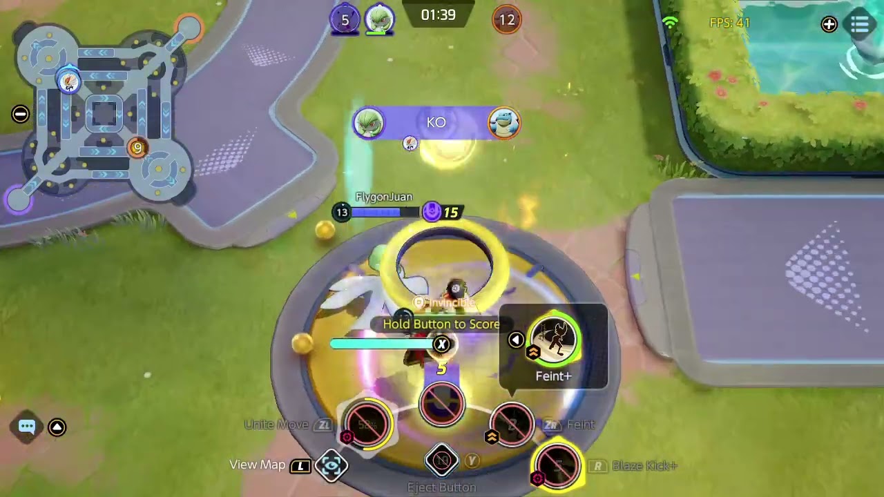 Captain Cinderace Dodges Blastoise's Unite Move