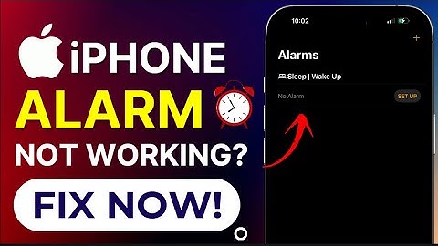 iPhone Alarm Not Working Fix 2025 | Morning Alarm Issue Solved | iOS Alarm Problem 100% Working