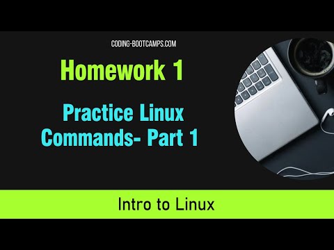 Intro to Linux OS Course for Beginners: Practice & Learn Linux with Homework 1