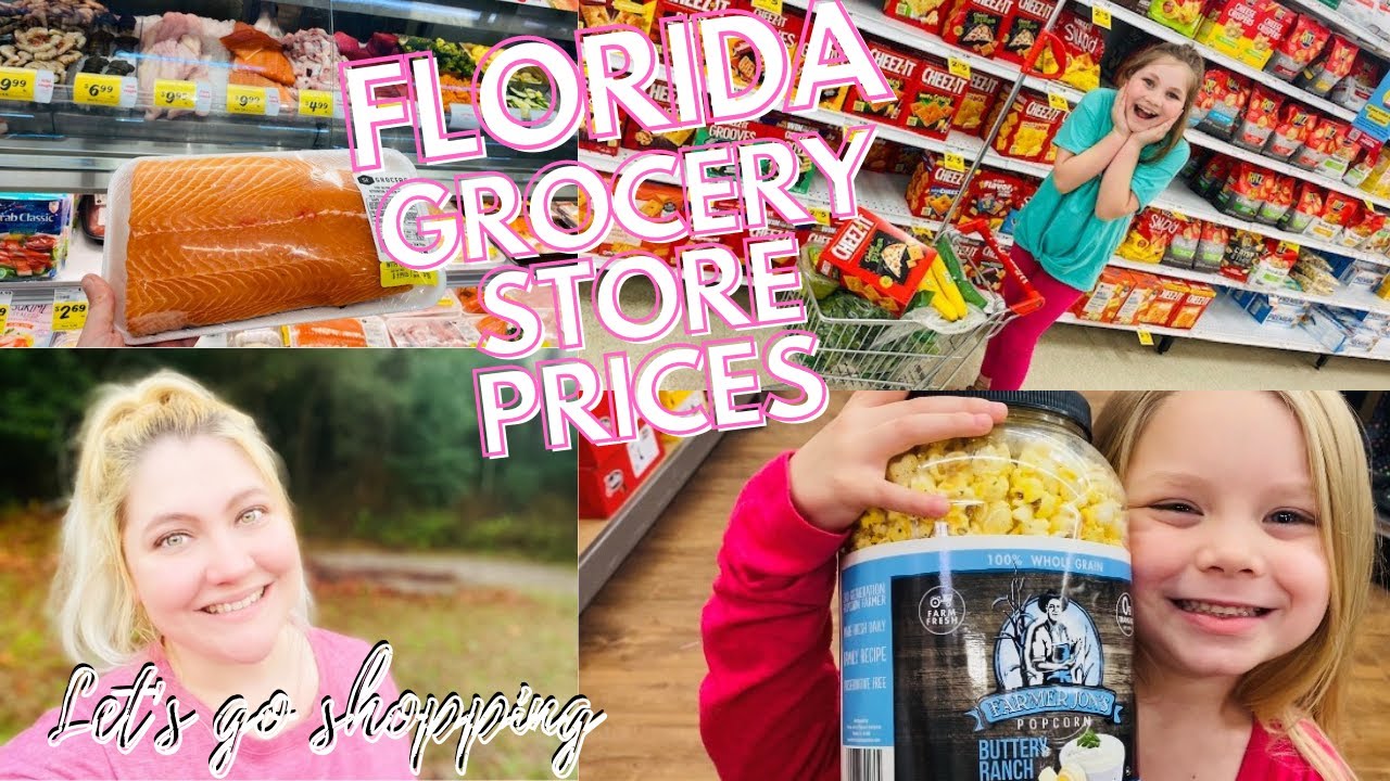 Florida Grocery Store Prices SHOP WITH ME HAUL Pingree Vlogs YouTube