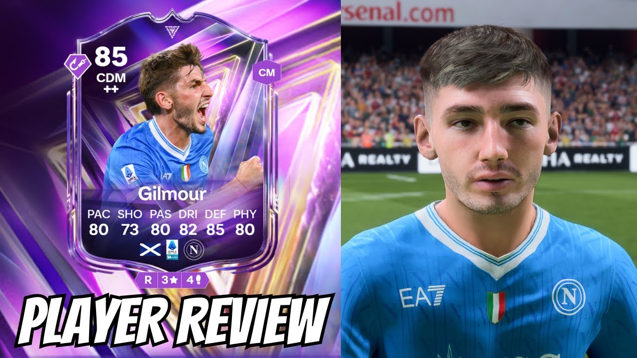 MAGNET!🧲 85 FC PRO LIVE Gilmour Player review EA FC 26 - YouTube