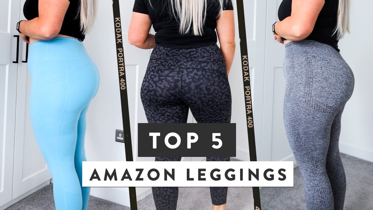 Top 5 Amazon Gym Leggings | Squat Proof & Affordable - YouTube