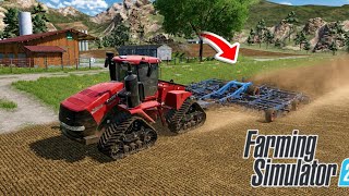 🔥 Mega Tractor Power! Ultimate Field Cultivation 🚜💨 Farming Simulator 23 Timelapse #fs23