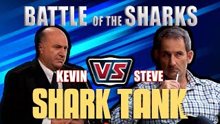 The Battle Of The Sharks: Kevin Vs Steve 🥊 | Shark Tank Global