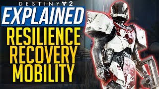 Destiny 2 RESILIENCE RECOVERY & MOBILITY EXPLAINED PVP/PVE Breakdown TIER 18