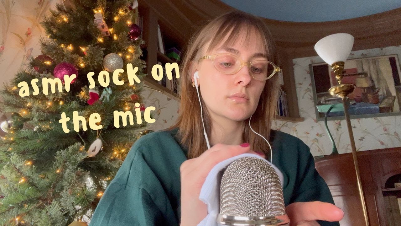 asmr sock on the bare mic ♡ day 2 of 5 days of mic triggers