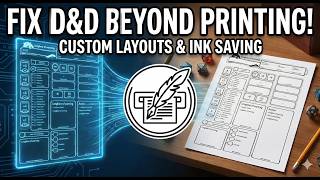 Print Enhancer for D D Beyond