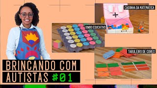 Como estimular o autista fazendo jogos com coisas que você tem em casa | Brincando com Autistas #01 screenshot 5