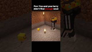 First Night In Minecraft #minecraft #relatable #usa