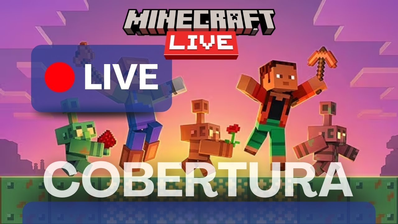 [AO VIVO] COBERTURA COMPLETA DA MINECRAFT LIVE - YouTube
