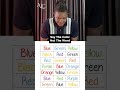 Say the color and not the word. Level: Hard. #alittlecrazy #challenge #funny #explore