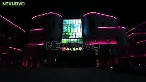 Building Facade Design Turned Into A Dazzling Media Display With Transparent Led Displays!