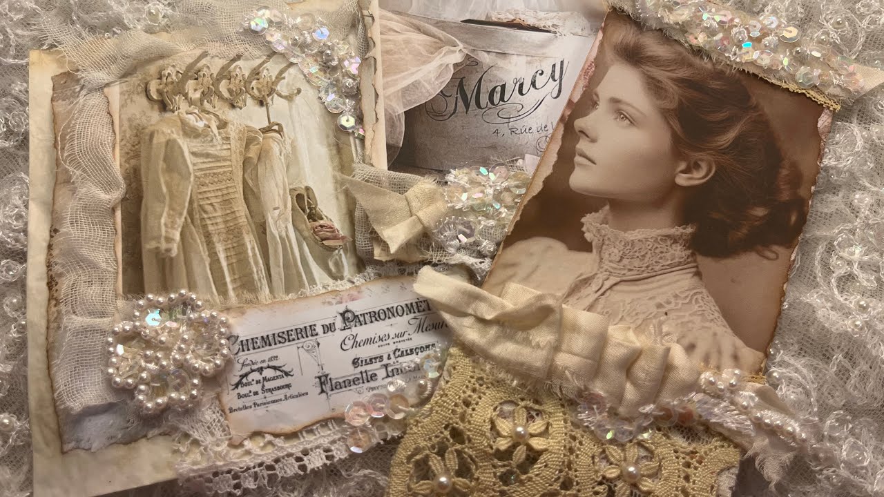 Создание винтажных украшений в стиле шебби-шик ~ Творческие беседы