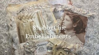 How to Creat Shabby Chic Vintage Embellishments ~ Craft and Chat