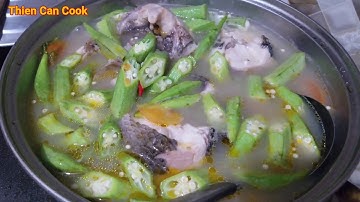 CANH CHUA CÁ LÓC NẤU MẺ CHO NGÀY HÈ NÓNG BỨC | Thien Can Cook