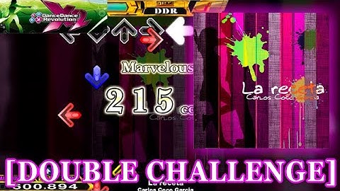 【DDR X2】 La receta [DOUBLE CHALLENGE] 譜面確認＋クラップ