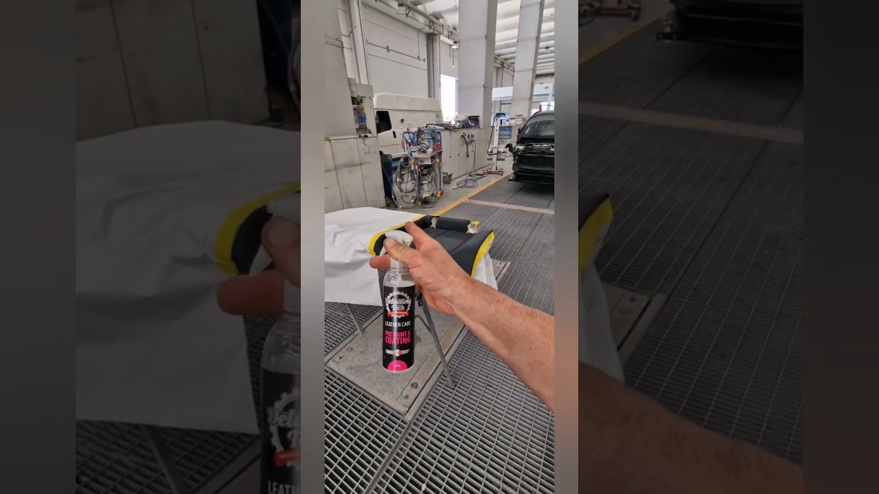 Sedili in pelle rovinati?Tranquillo si possono verniciare anche i sedili 😃