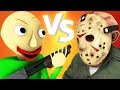 Baldi vs Jason Voorhees 2: La Escopeta (Viernes 13 | Friday 13 Juego de Terror Parodia Animada 3D)