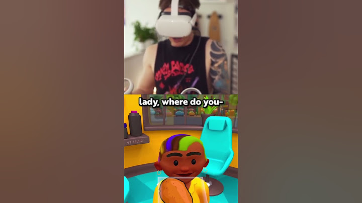 She's trying to get me cancelled... #blau #vr #virtualreality