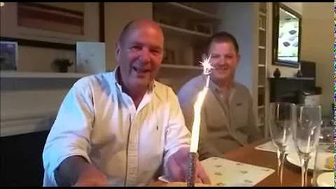 Epic slow motion candle blow out