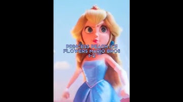 Miko Apex Armor Tfp Vs Princess Peach Ice Flowers And Fire #transformers #mariobros #shorts