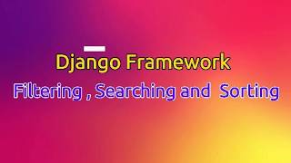 Django Filtering Searching and Sorting in Marathi | Django ORM Tutorial | GET Method