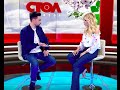 Белла Потемкина в прямом эфире программы "Стол заказов". Телеканал RU.TV