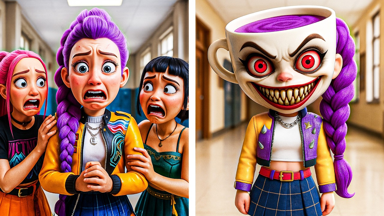 La transformation de Ballerina Cappuchina en Rumi / Animation K-Pop Demon Hunters