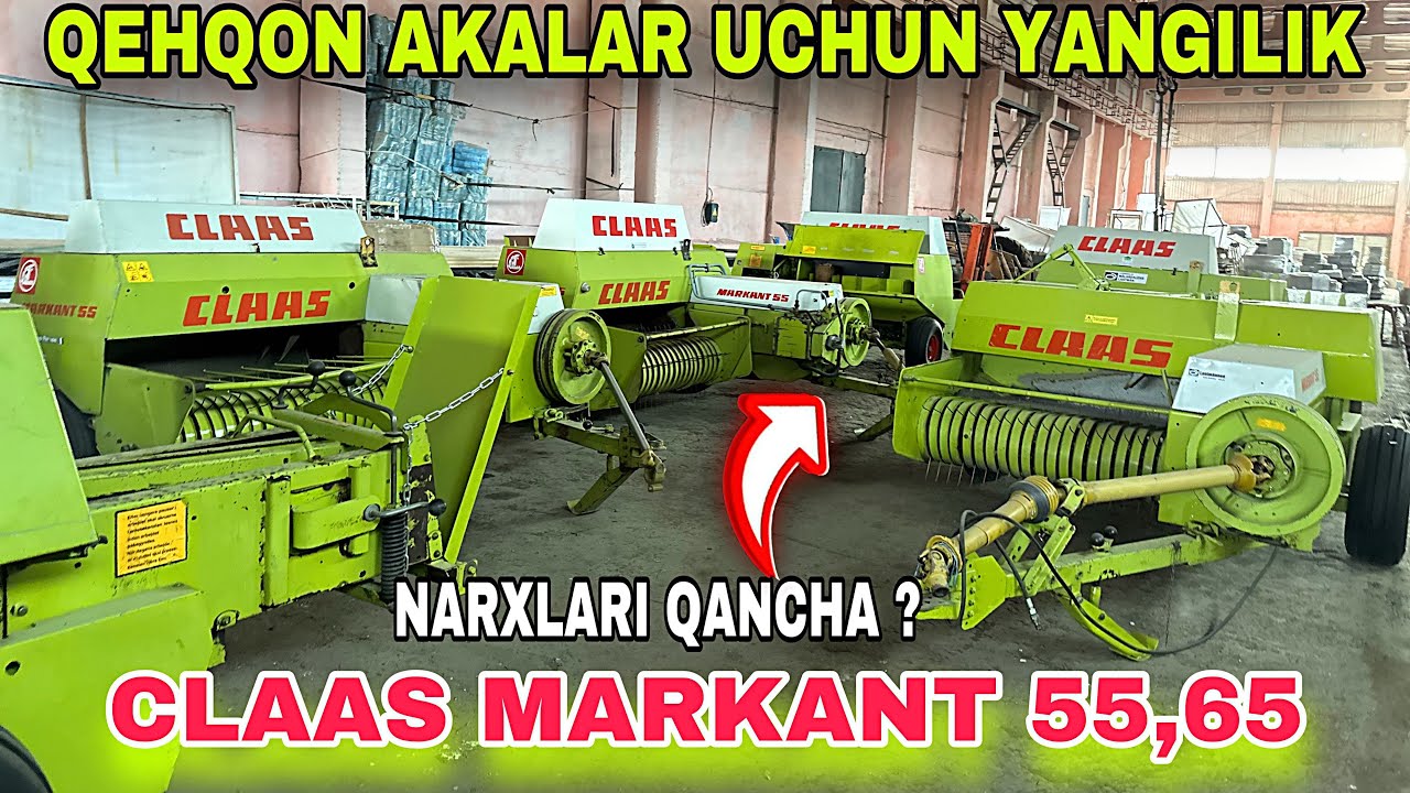 Press padborshik tanlashda adashmang! To’liq Obzor Uzbekistan | Claas markant 55-65 narxlari