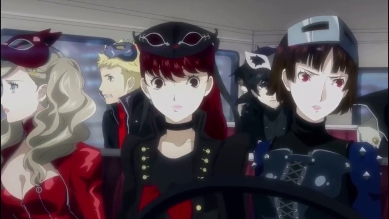 Persona 5 Royal Morgana Helicopter Cutscene English - YouTube