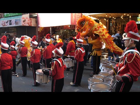 Video New York Super Saturday Dragon & Lion Dance event -... - youtube